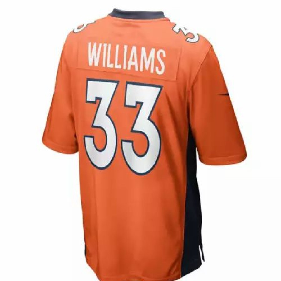 Nfl Jerseys * | Nike Denver Broncos Javonte Williams #33 Game Jersey Orange