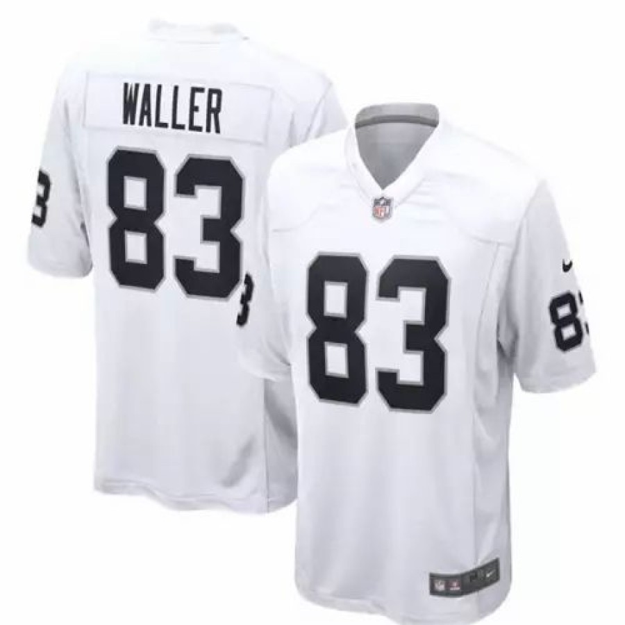 Nfl Jerseys * | Nike Las Vegas Raiders Darren Waller #83 Game Jersey White