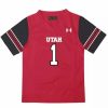 College Jerseys * | Under Armour Toddler Utah Utes Football Jersey Red