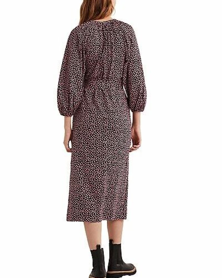 Clothing * | Boden Notch Neck Jersey Midi Dress Women