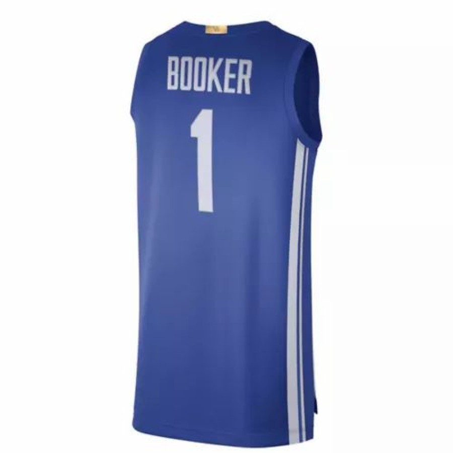 College Jerseys * | Nike Kentucky Wildcats Limited Devin Booker #1 Basketball Jersey Royal