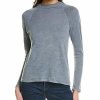 Clothing * | Slub Jersey Mock Neck Top Women