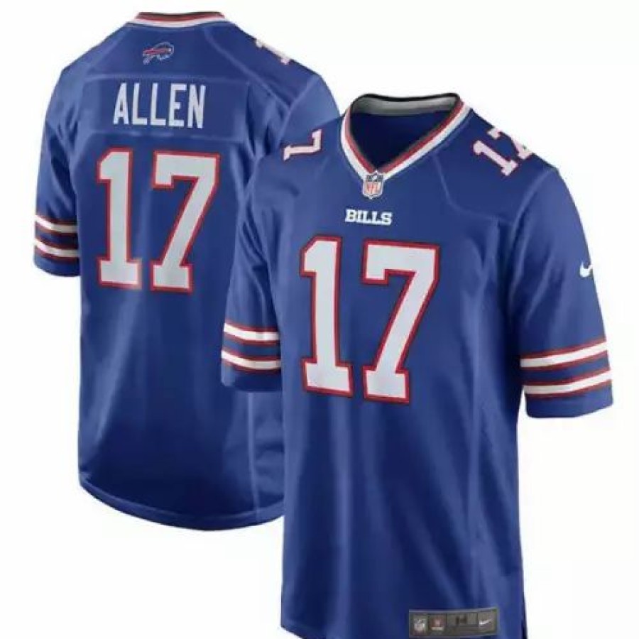 Nfl Jerseys * | Nike Buffalo Bills Josh Allen #17 Game Jersey Royal