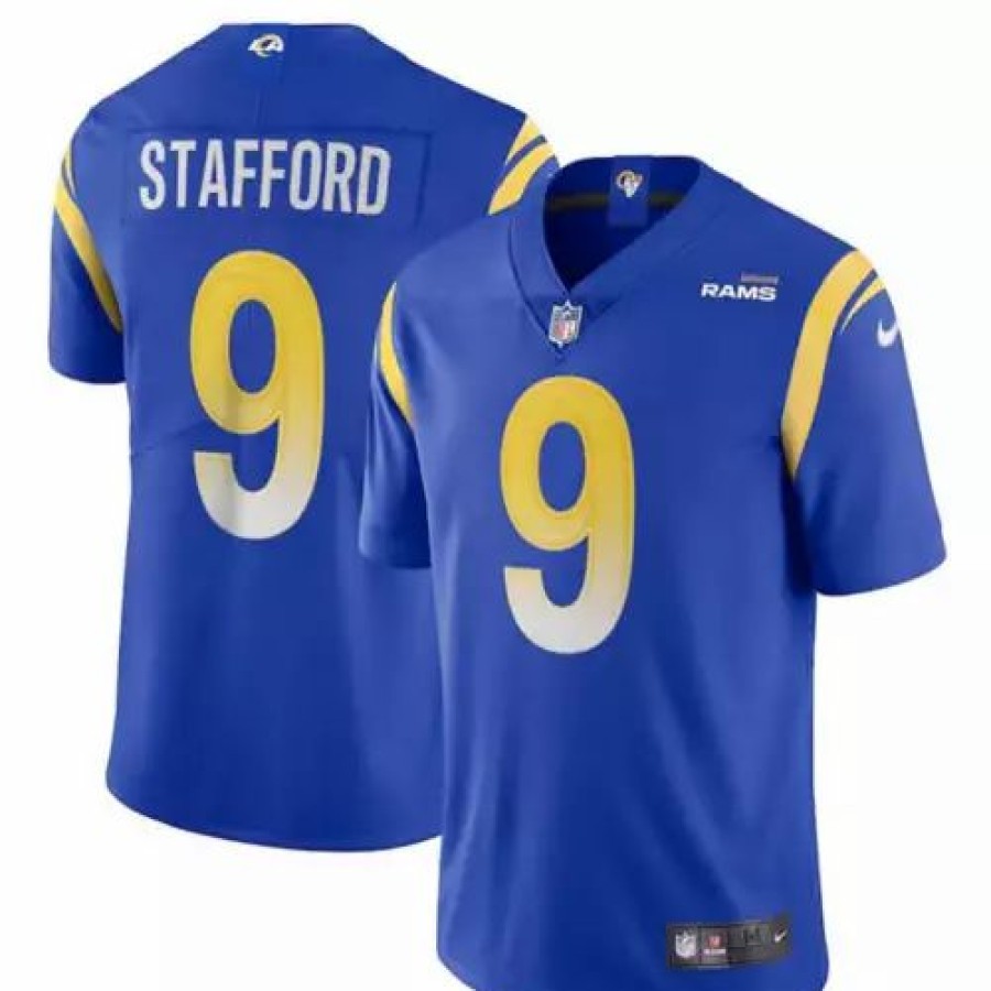 Nfl Jerseys * | Nike Los Angeles Rams Matthew Stafford #9 Limited Jersey Royal