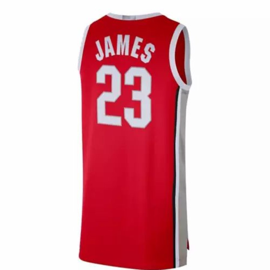 College Jerseys * | Nike Ohio State Buckeyes Lebron James #23 Limited Basketball Jersey Red