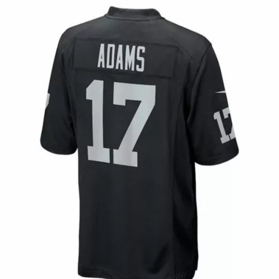 Nfl Jerseys * | Nike Las Vegas Raiders Davante Adams #17 Game Jersey Black