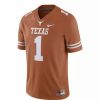 College Jerseys * | Nike Texas Longhorns #1 Game Football Jersey Orange