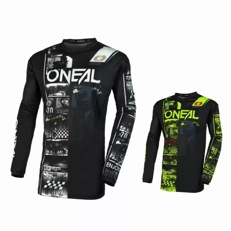 Men'S * | O'Neal O'Neal Element Attack V.23 Mens Motocross Jersey