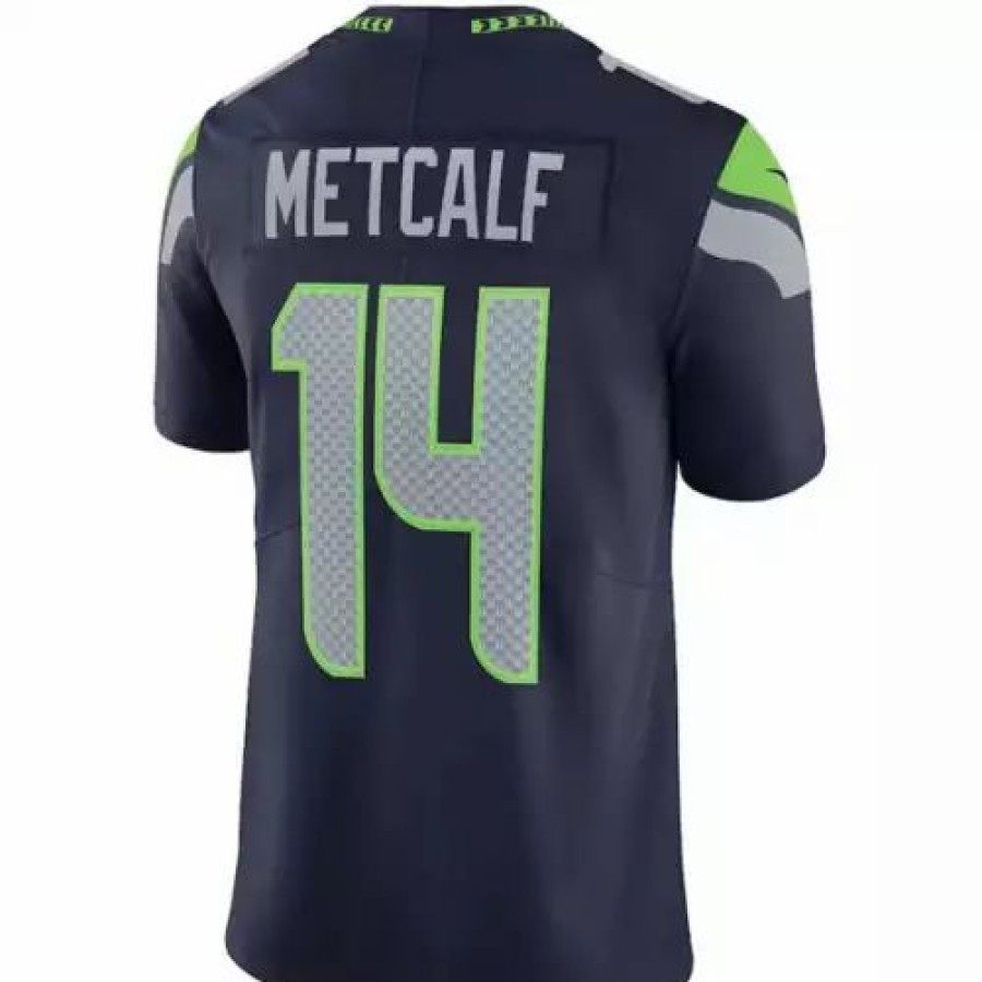 Nfl Jerseys * | Nike Seattle Seahawks Dk Metcalf #14 Limited Jersey Navy