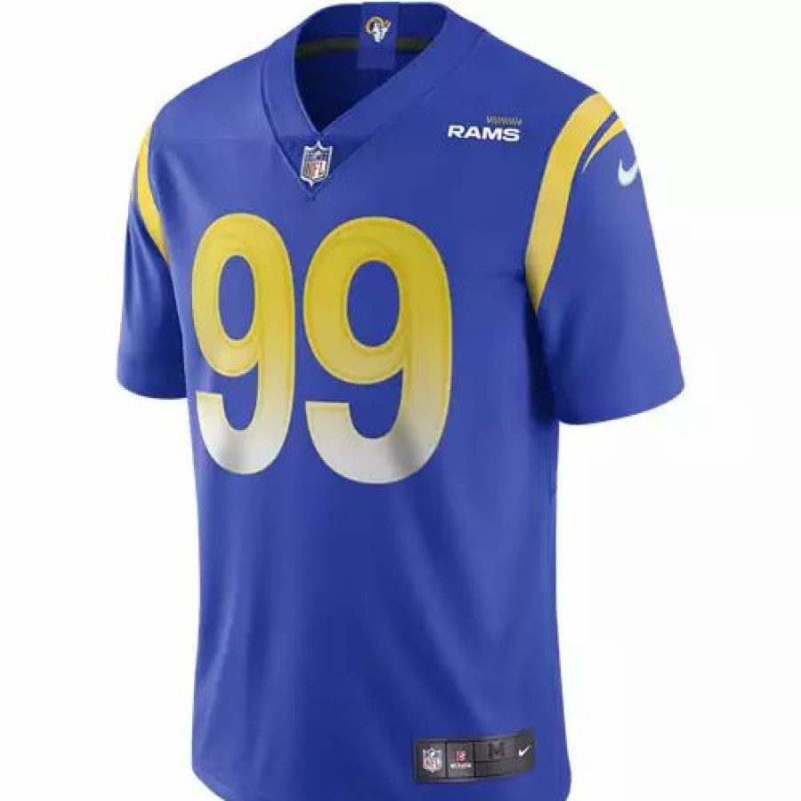 Nfl Jerseys * | Nike Los Angeles Rams Aaron Donald #99 Limited Jersey Royal