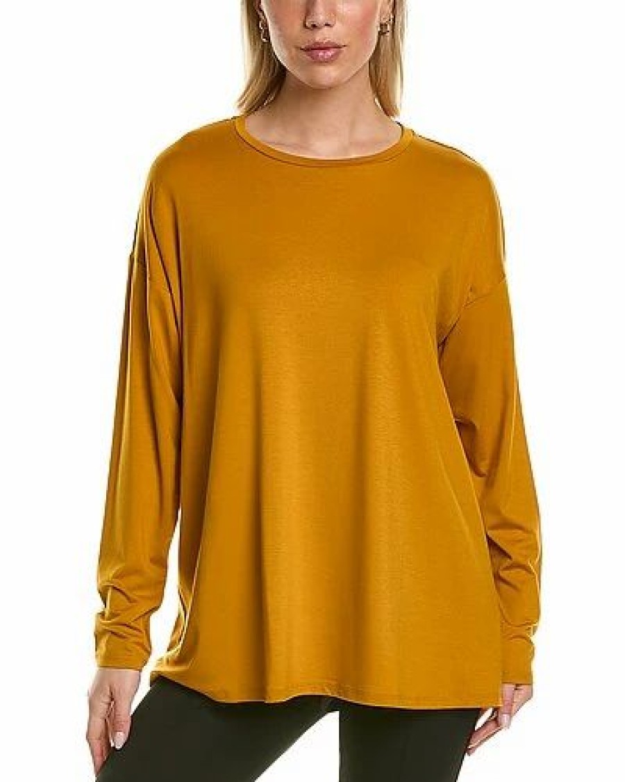 Clothing * | Eileen Fisher Ine Jersey Box Top Women