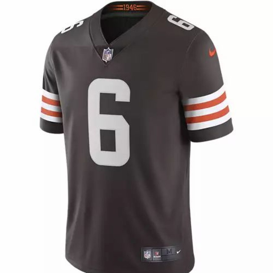 Nfl Jerseys * | Nike Cleveland Browns Baker Mayfield #6 Limited Jersey Seal Brown