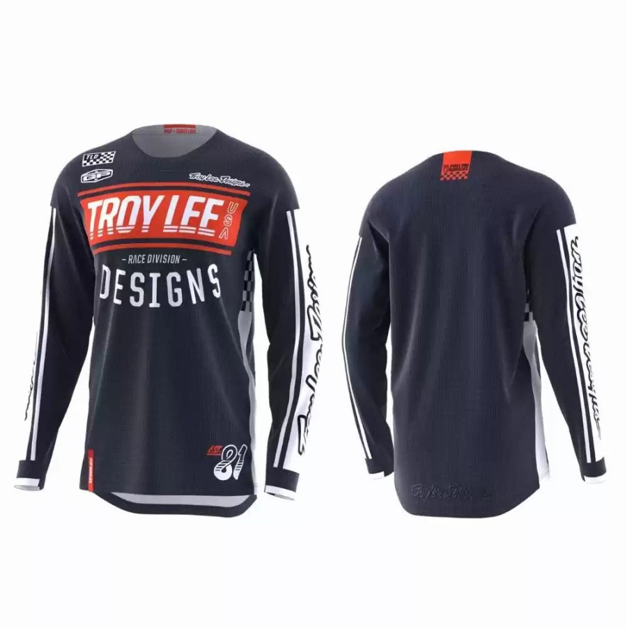 Men'S * | Troy Lee Designs Gp Race 81 Mens Motocross Navy Jersey