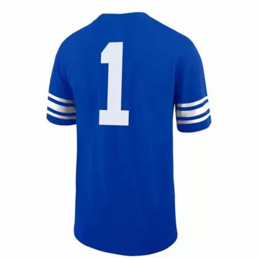 College Jerseys * | Nike Byu Cougars Replica Football Jersey Royal