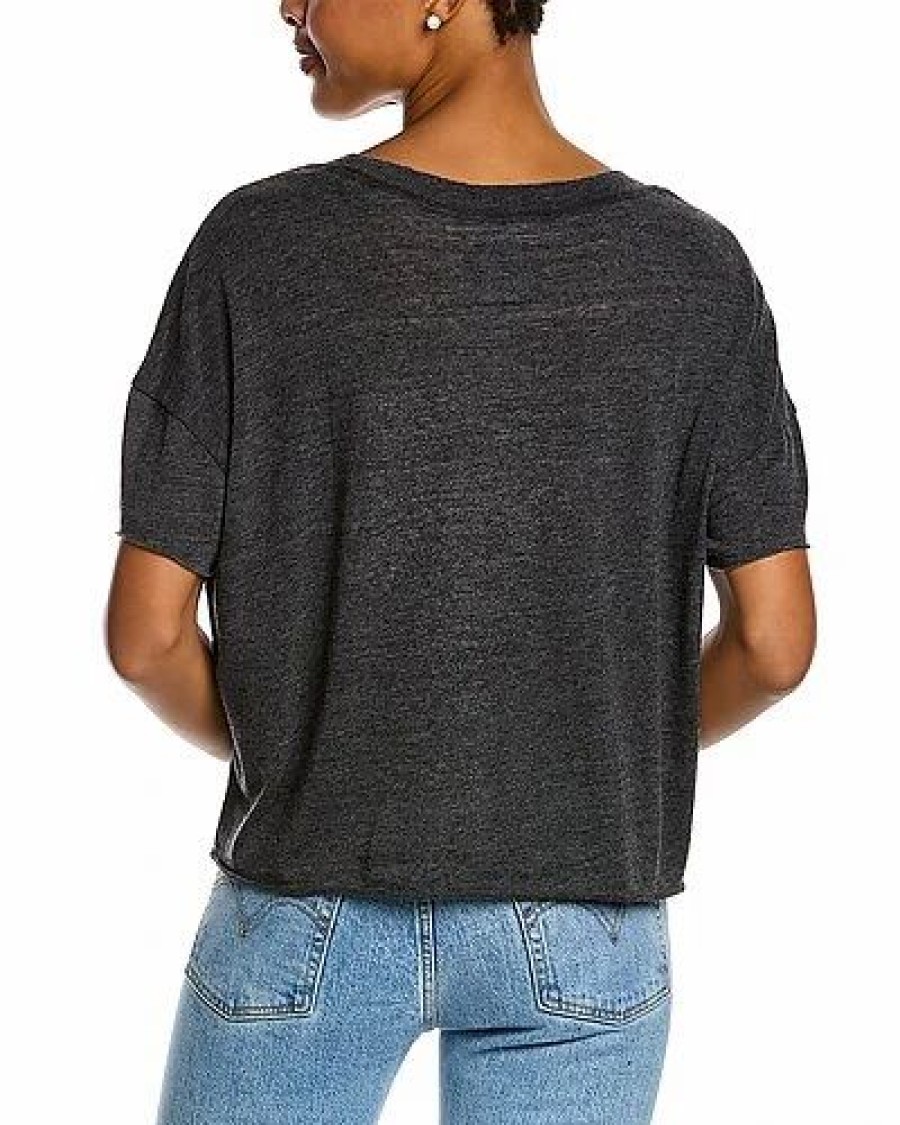 Clothing * | Jersey Boxy Cropped T-Shirt Women