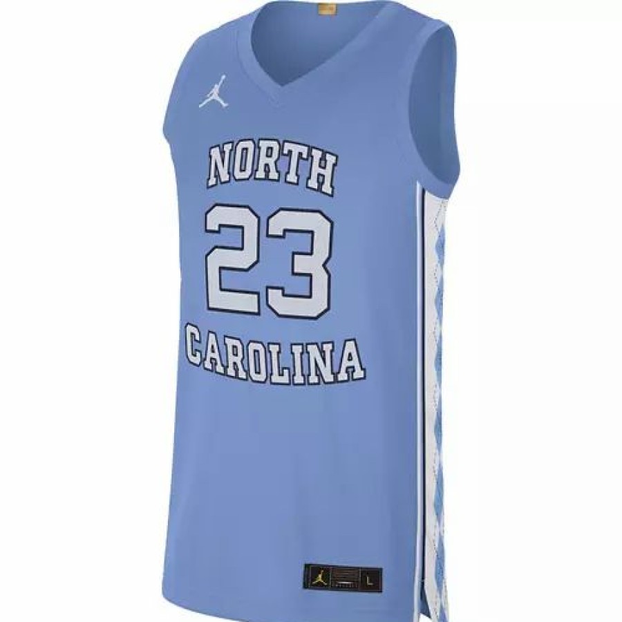 College Jerseys * | Jordan North Carolina Tar Heels Dri-Fit Michael Jordan Limited Basketball Jersey Valor Blue