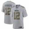 Nfl Jerseys * | Nike Green Bay Packers Aaron Rodgers #12 Atmosphere Jersey Grey Heather