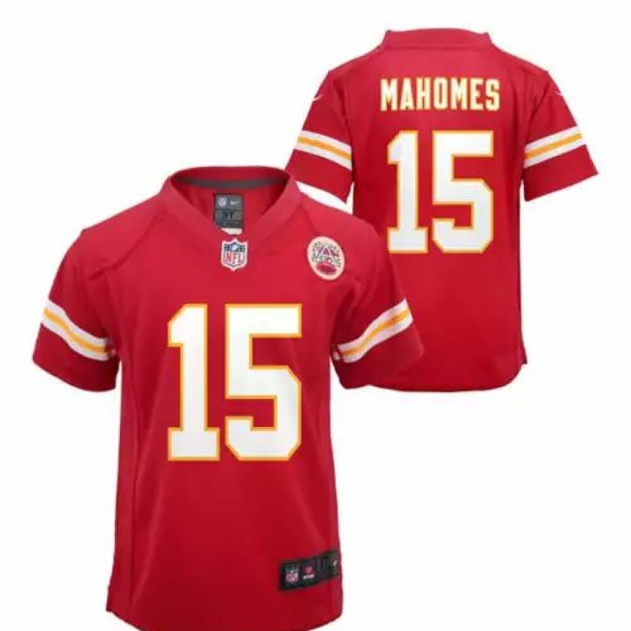 Nfl Jerseys * | Nike Toddler Kansas City Chiefs Patrick Mahomes #15 Game Jersey Red