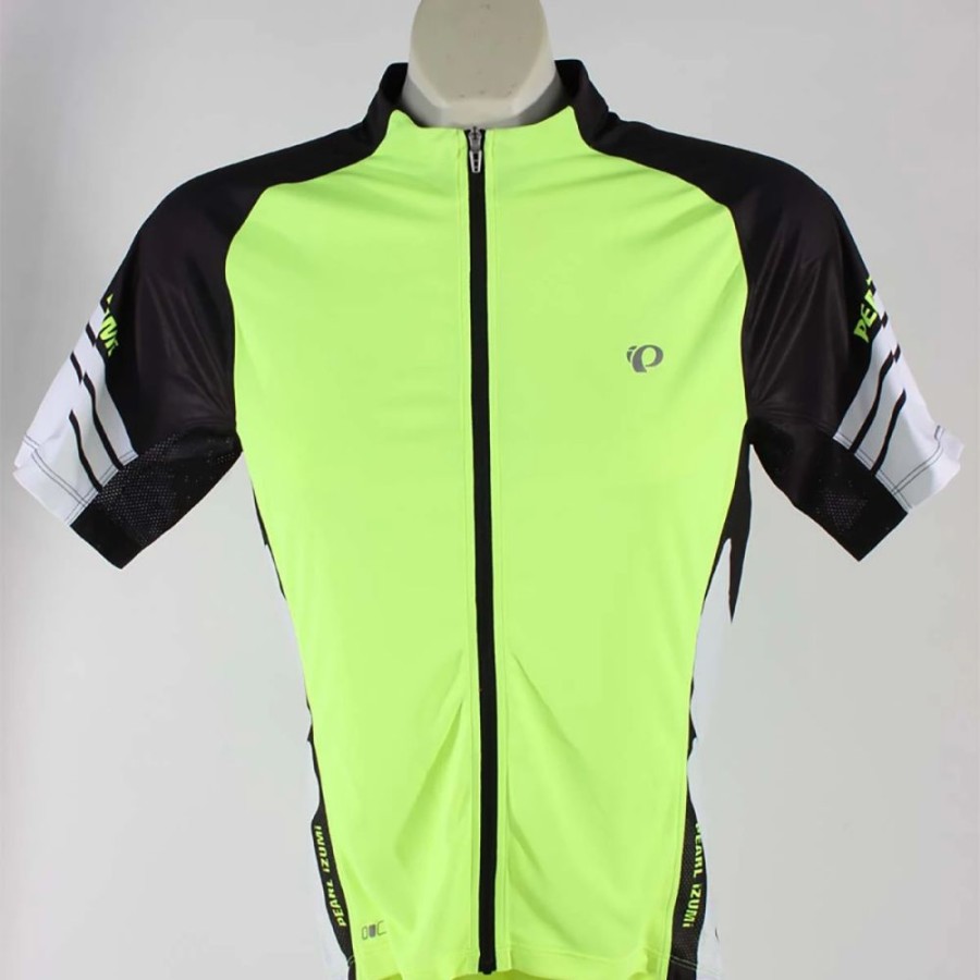 Bike * | Generic Pearl Izumi Jersey Elite S/S Mn'S Ylw/Blk Sm '14