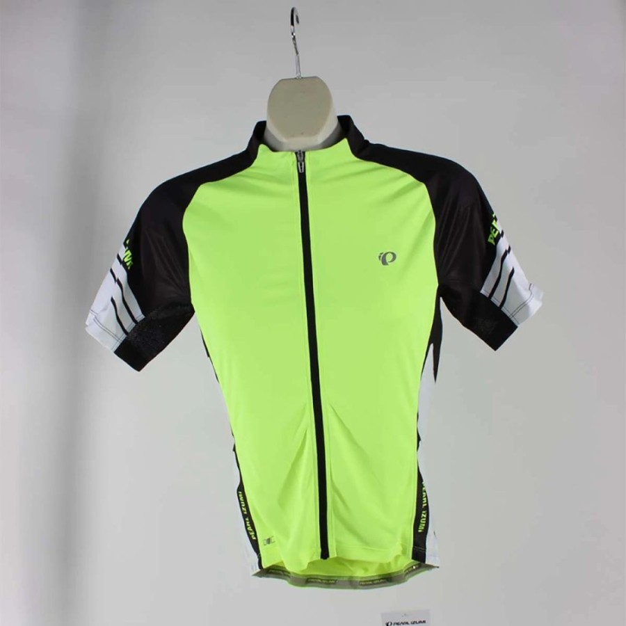 Bike * | Generic Pearl Izumi Jersey Elite S/S Mn'S Ylw/Blk Sm '14