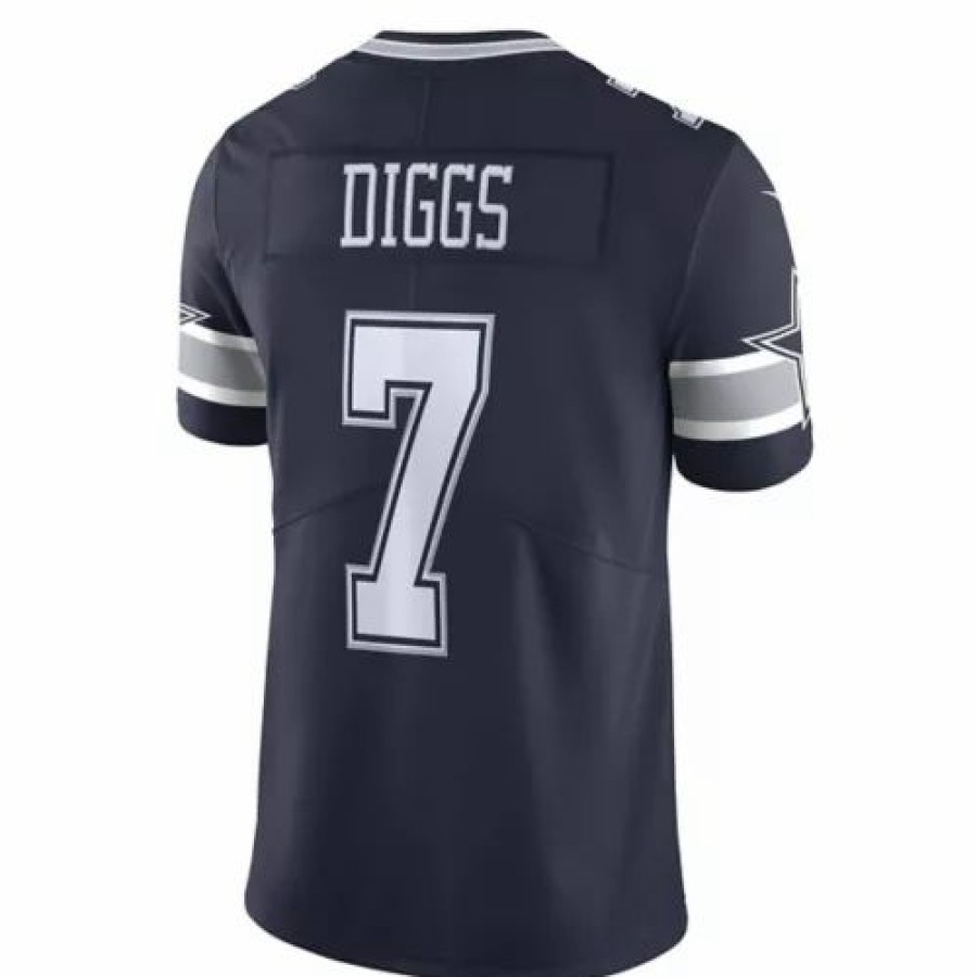 Nfl Jerseys * | Nike Dallas Cowboys Trevon Diggs #7 Limited Jersey Navy