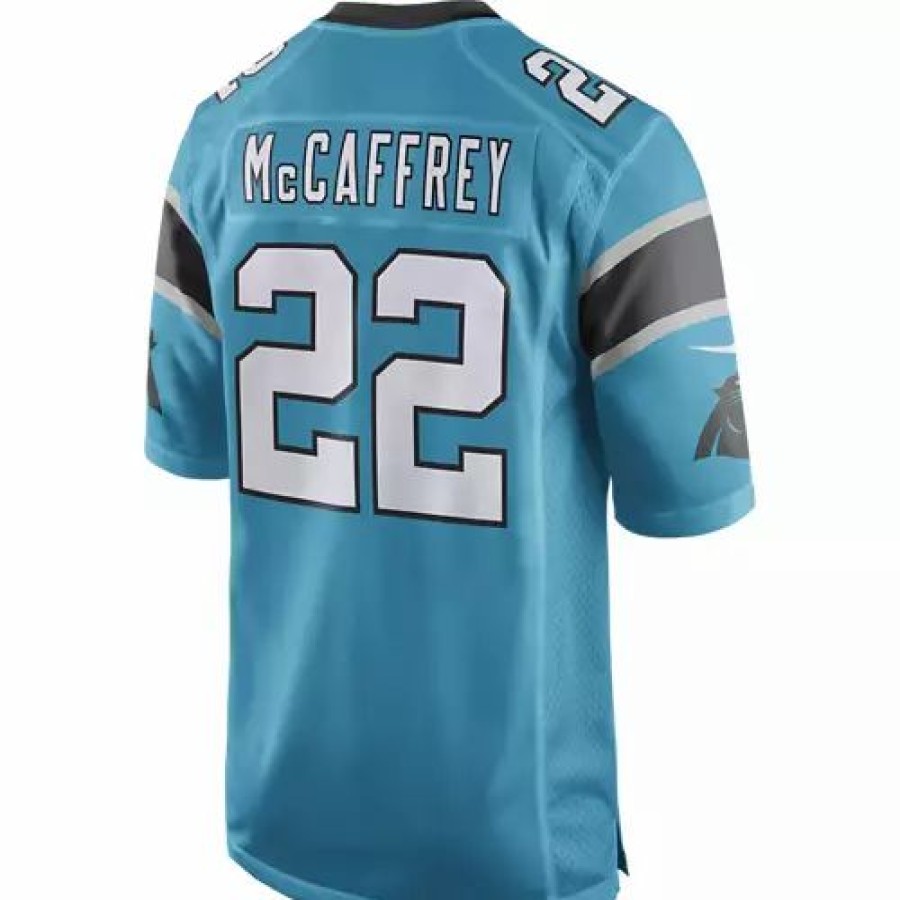 Nfl Jerseys * | Nike Carolina Panthers Christian Mccaffrey #22 Game Jersey Blue