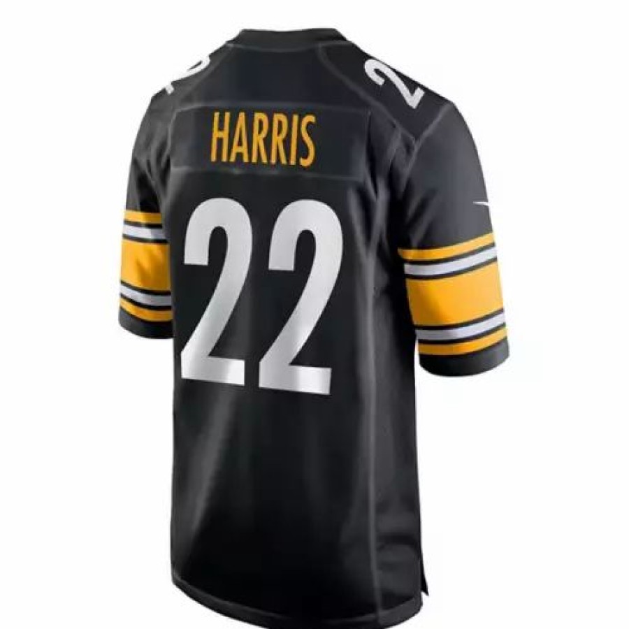 Nfl Jerseys * | Nike Pittsburgh Steelers Najee Harris #22 Game Jersey Black