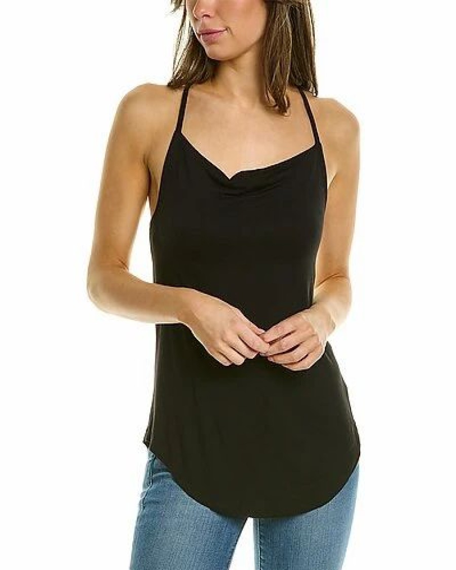 Clothing * | Jersey Draped Cross Back Tank Women