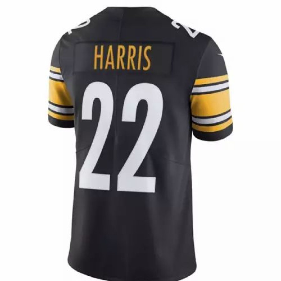 Nfl Jerseys * | Nike Pittsburgh Steelers Najee Harris #22 Limited Jerey Jersey Black