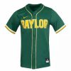 College Jerseys * | Nike Baylor Bears Replica Baseball Jersey Dark Green