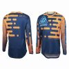 Men'S * | Answer Racing Mens A23.5 Answer Arkon Boost Navy/Hyper Orange/Light Blue Jersey