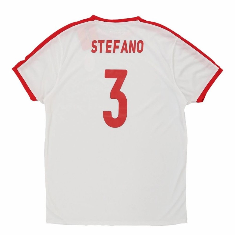 Men'S Vintage * | Vintage Stefano 3 Ginova Jersey Xl White Polyester