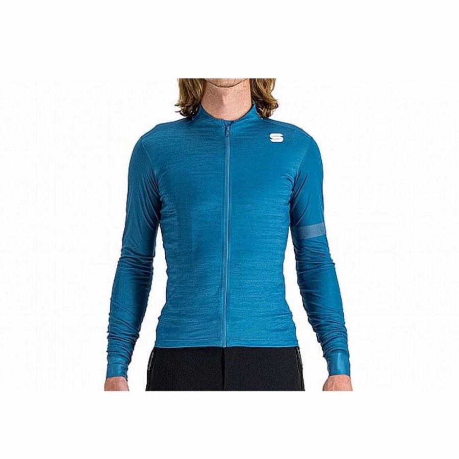 Bike * | Sportful Supergiara Women'S Thermal Jersey Berry Blue