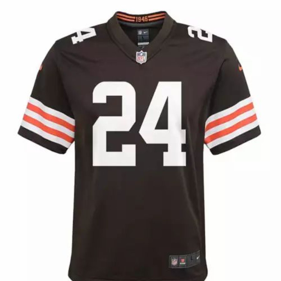 Nfl Jerseys * | Nike Kids' Cleveland S Nick Chubb #24 Game Jersey Brown