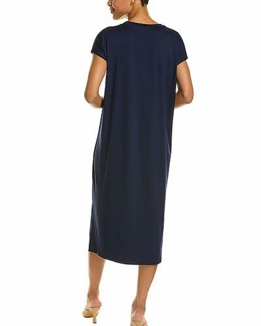 Clothing * | Eileen Fisher Jersey Shift Dress Women