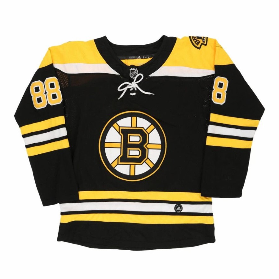 Men'S Vintage * | Vintage Boston Bruins Adidas Jersey Large Black Polyester