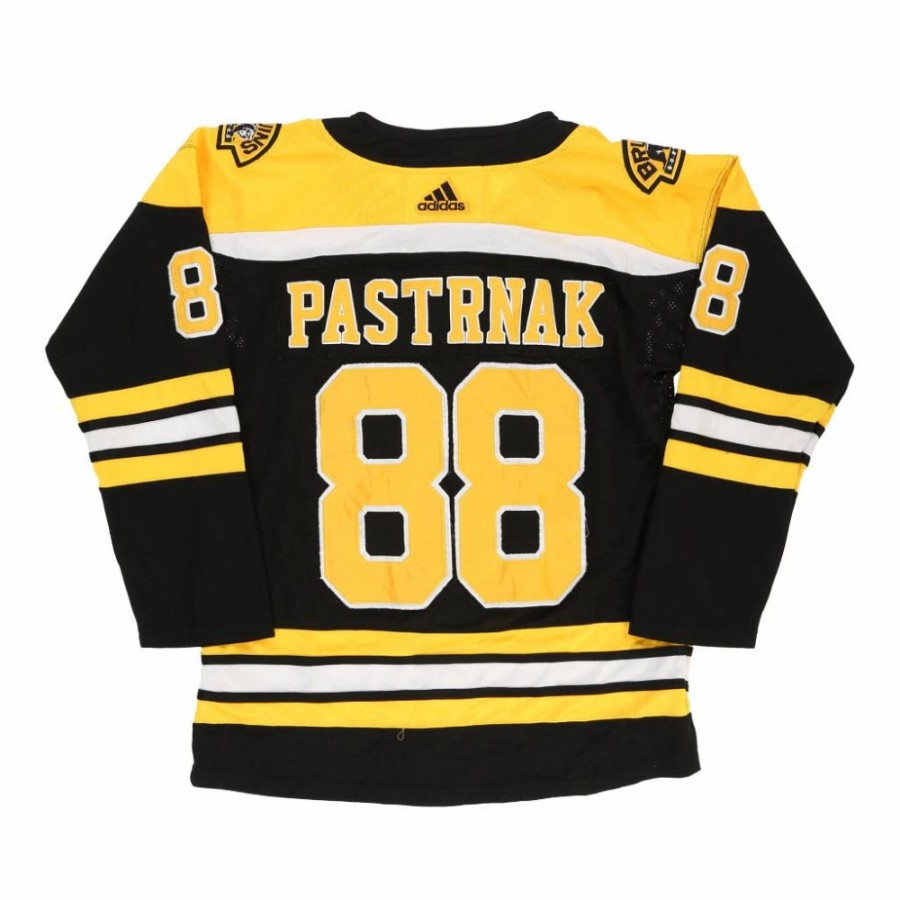 Men'S Vintage * | Vintage Boston Bruins Adidas Jersey Large Black Polyester