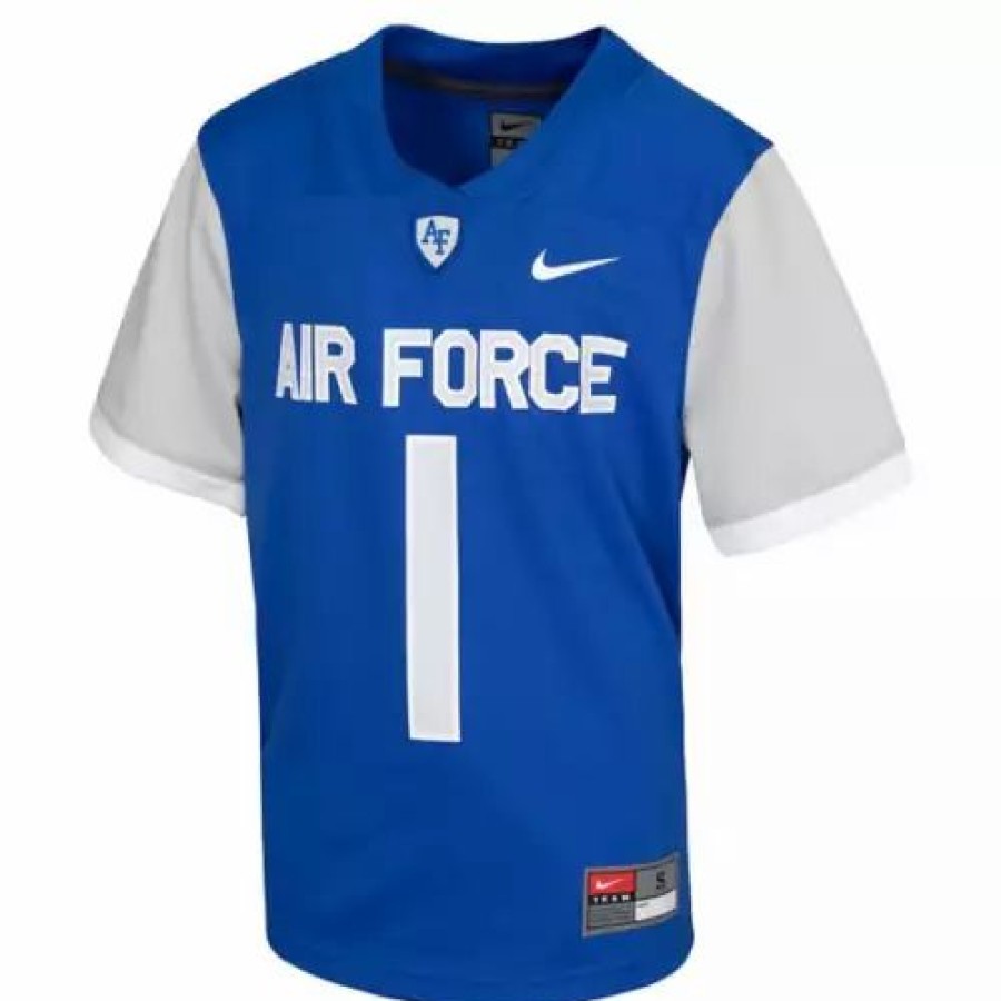 College Jerseys * | Nike Kids' Air Force Academy Replica Football Jersey Royal