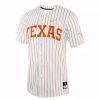 College Jerseys * | Nike Texas Longhorns Replica Baseball Jersey White