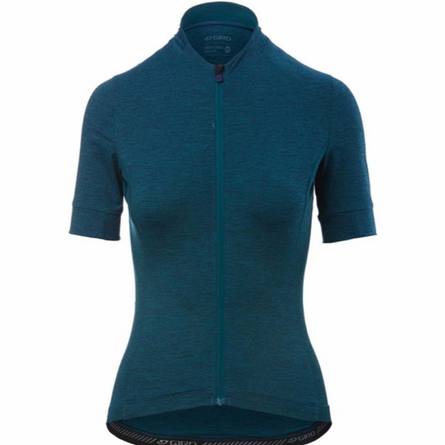 Bike * | Giro Womens New Road Jersey Teal Heather