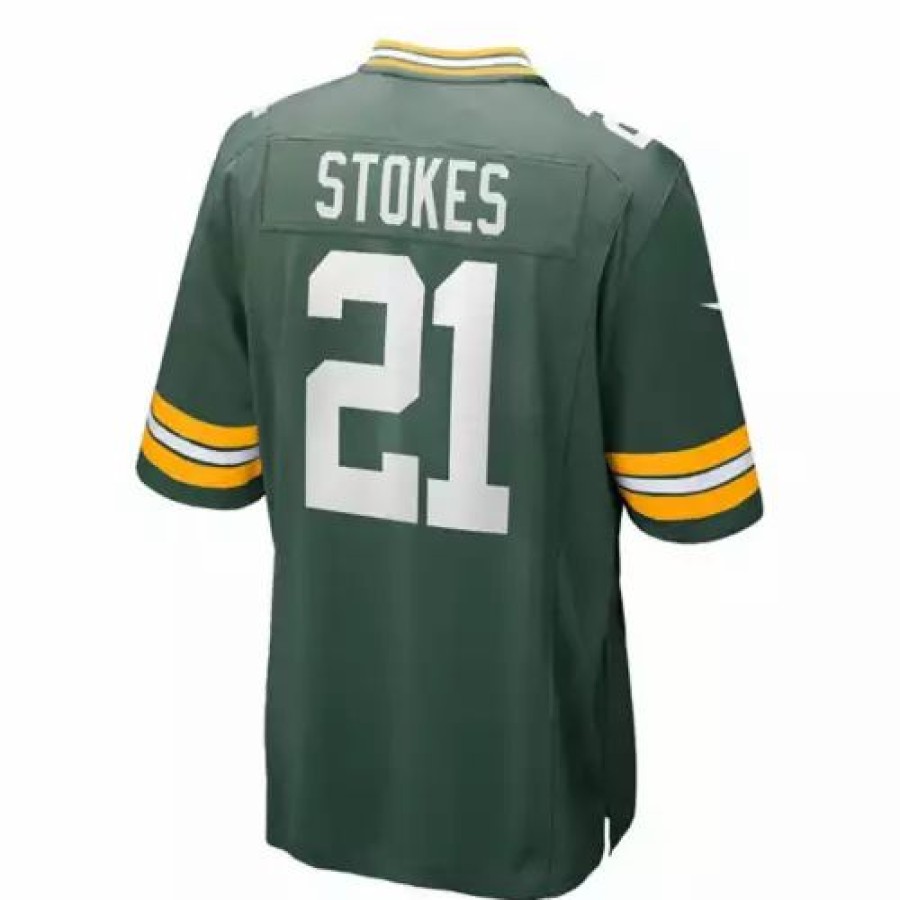 Nfl Jerseys * | Nike Bay Packers Eric Stokes #21 Game Jersey Green