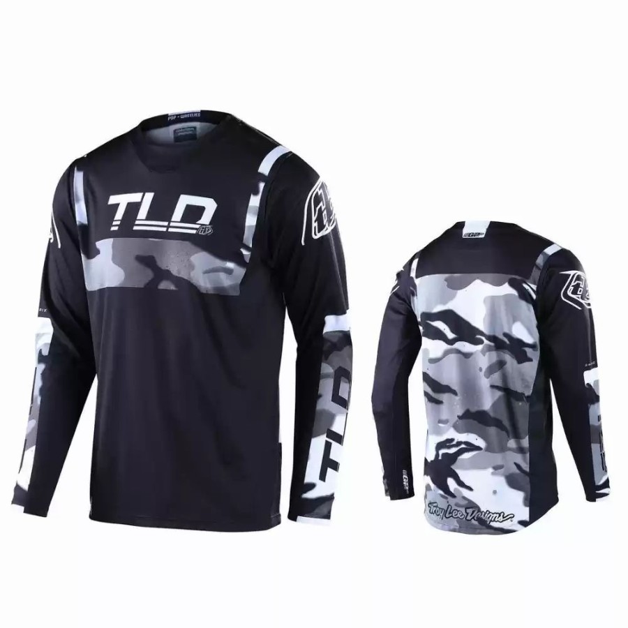 Men'S * | Troy Lee Designs Mens Gp Brazen Camo Jersey Gray