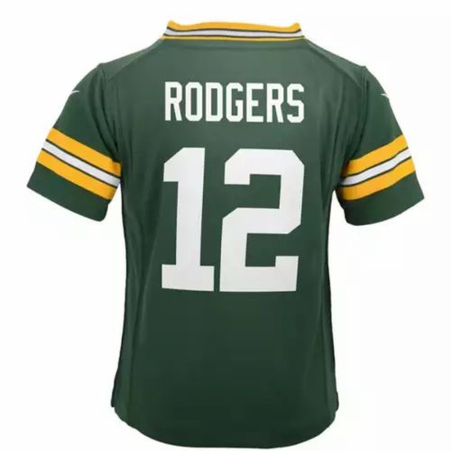 Nfl Jerseys * | Nike Baby Bay Packers Aaron Rodgers #12 Game Jersey Green