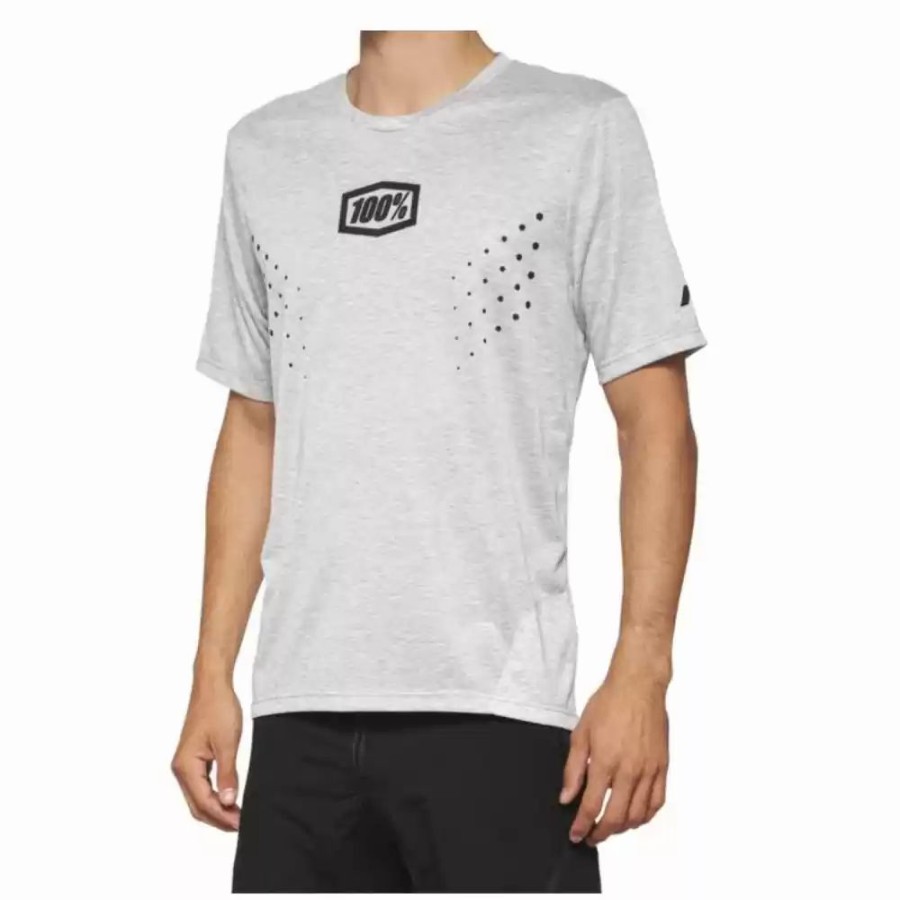 Men'S * | 100% Mens Airmatic Mesh Motocross Grey Jersey