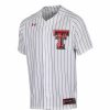 College Jerseys * | Under Armour Texas Tech Red Raiders Replica Baseball Jersey White