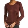 Clothing * | Jersey Raglan Linen-Blend Pullover Women