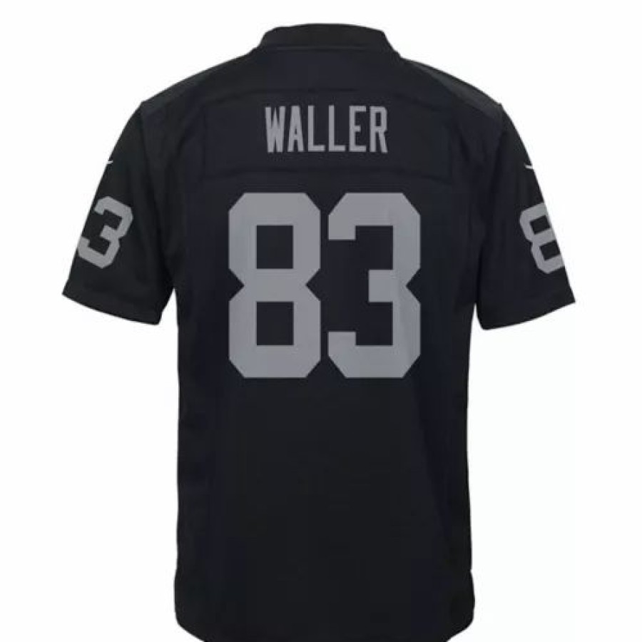 Nfl Jerseys * | Nike Kids' Las Vegas Raiders Darren Waller #83 Game Jersey Black