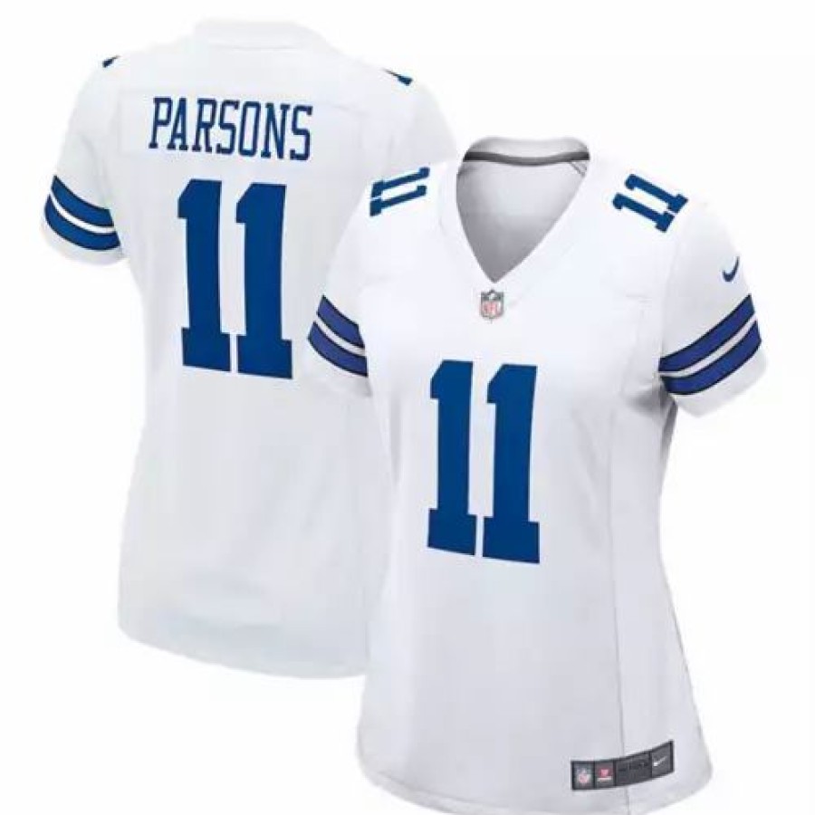 Nfl Jerseys * | Nike Women'S Dallas Cowboys Micah Parsons #11 Game Jersey White