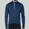 Bike * | Bellwether Men'S Thermal L/S Jersey Navy