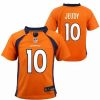 Nfl Jerseys * | Nike Toddler Denver Broncos Jerry Jeudy #10 Game Jersey Orange